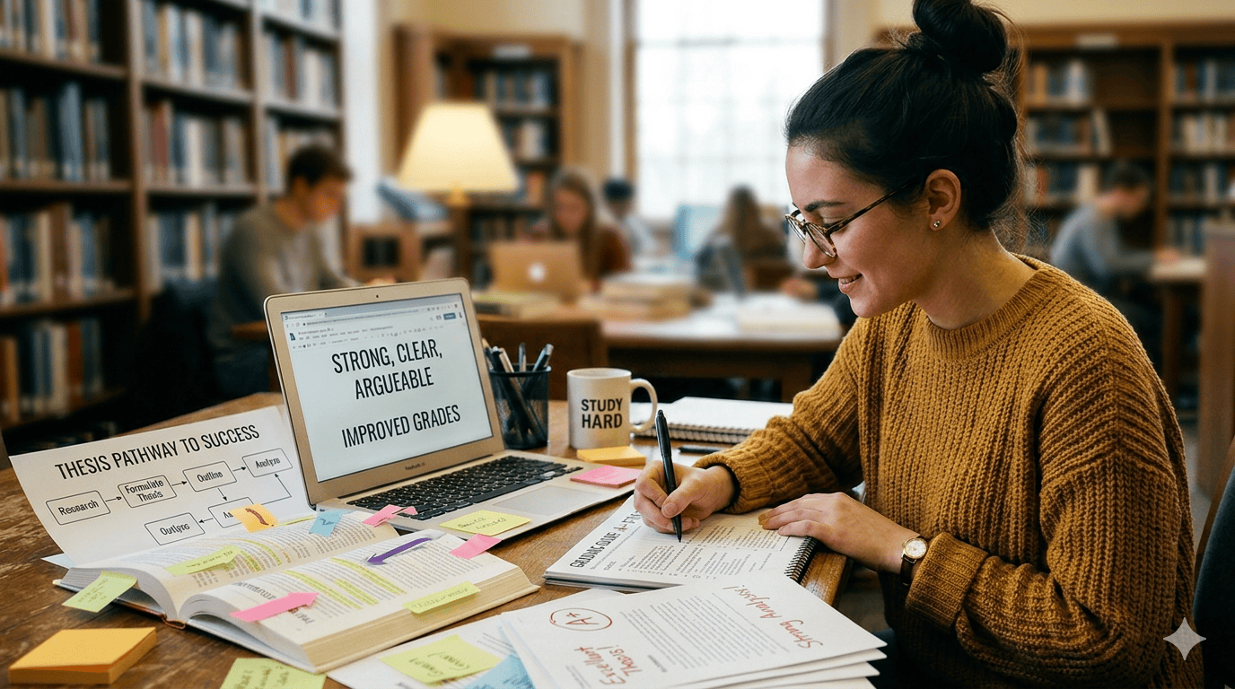 Thesis Statement Guide 2026: How to Write a Strong Thesis Statement for Better Grades